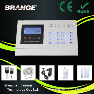 Wireless and Wired Intelligent GSM Alarm System with 4 GSM Bands 850/900/1800/1900MHz